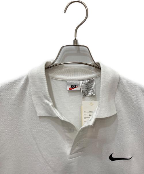 NIKE（ナイキ）NIKE (ナイキ) ポロシャツ ホワイト サイズ:Mの古着・服飾アイテム