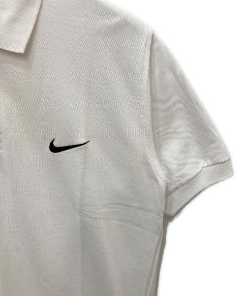 NIKE（ナイキ）NIKE (ナイキ) ポロシャツ ホワイト サイズ:Mの古着・服飾アイテム