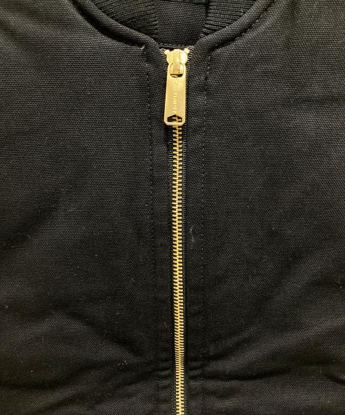 CarHartt（カーハート）CarHartt (カーハート) Relaxed Fit Firm Duck Vest ブラック サイズ:Ｓの古着・服飾アイテム