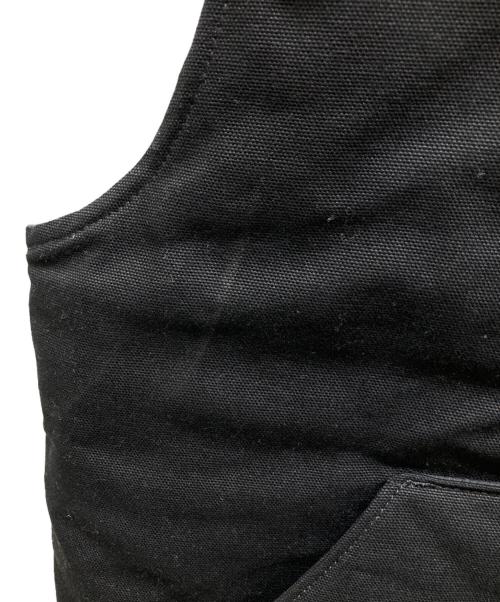 CarHartt（カーハート）CarHartt (カーハート) Relaxed Fit Firm Duck Vest ブラック サイズ:Ｓの古着・服飾アイテム