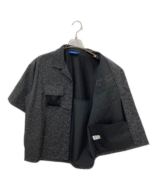 GRIP SWANY（グリップスワニー）GRIP SWANY (グリップスワニー) atmos (アトモス) CAMP SHIRT ブラック サイズ:Mの古着・服飾アイテム