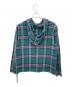 stussy (ステューシー) Hooded Plaid Poncho　フーデッドプレイドポンチョ グリーン サイズ:M：9000円