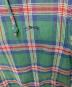 中古・古着 stussy (ステューシー) Hooded Plaid Poncho　フーデッドプレイドポンチョ グリーン サイズ:M：9000円