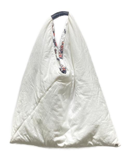 MM6 Maison Margiela（エムエムシックスメゾンマルジェラ）MM6 Maison Margiela (エムエムシックスメゾンマルジェラ) ジャパニーズトートバッグ ホワイトの古着・服飾アイテム