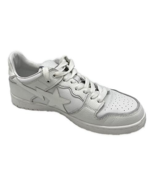 A BATHING APE（アベイシングエイプ）A BATHING APE (アベイシングエイプ) BAPE STA! ホワイト サイズ:26.5の古着・服飾アイテム
