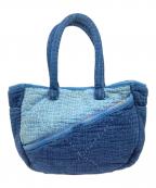 Porter Classicポータークラシック）の古着「PC SASHIKO TOTE BAG　PC刺し子トートバッグ」｜ネイビー