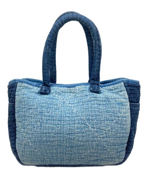 Porter Classic（ポータークラシック）Porter Classic (ポータークラシック) PC SASHIKO TOTE BAG　PC刺し子トートバッグ ネイビーの古着・服飾アイテム