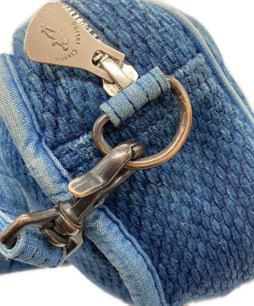 Porter Classic（ポータークラシック）Porter Classic (ポータークラシック) PC KEMDO SHOULDER BAG　ケンドーショルダーバッグ ブルーの古着・服飾アイテム