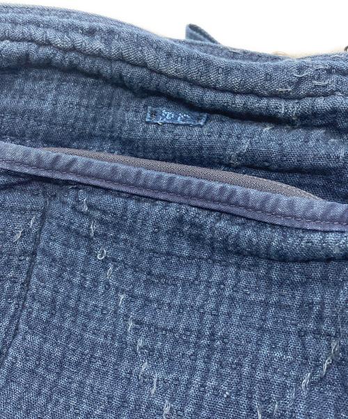 Porter Classic（ポータークラシック）Porter Classic (ポータークラシック) NEWTON SASHIKO SHOULDER BAG　ニュートン刺し子ショルダーバッグ ブルーの古着・服飾アイテム