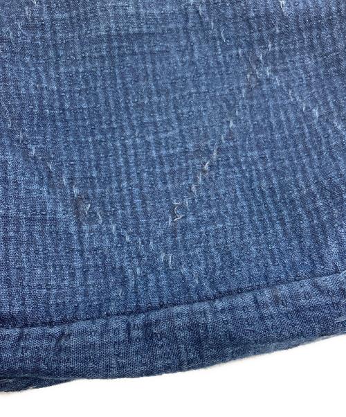 Porter Classic（ポータークラシック）Porter Classic (ポータークラシック) NEWTON SASHIKO SHOULDER BAG　ニュートン刺し子ショルダーバッグ ブルーの古着・服飾アイテム