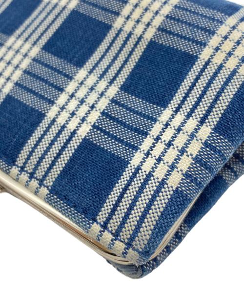 Porter Classic（ポータークラシック）Porter Classic (ポータークラシック) がま口財布 ブルーの古着・服飾アイテム