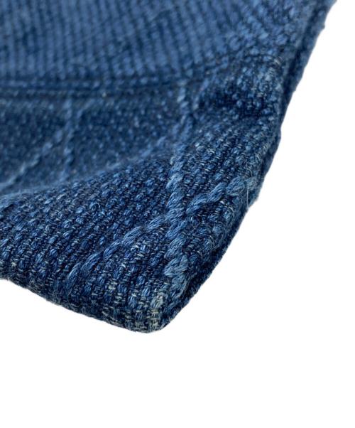 Porter Classic（ポータークラシック）Porter Classic (ポータークラシック) KENDO 刺し子ショルダーバック ブルーの古着・服飾アイテム
