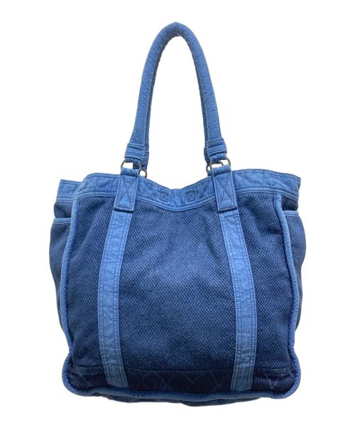 Porter Classic（ポータークラシック）Porter Classic (ポータークラシック) KENDO TOTE BAG　ケンドートートバッグ  ブルーの古着・服飾アイテム