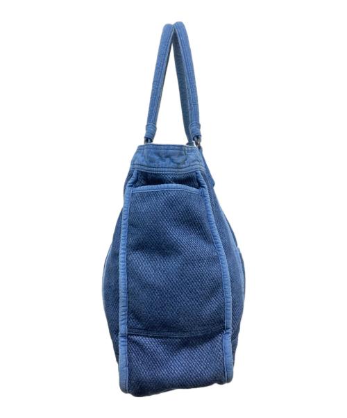Porter Classic（ポータークラシック）Porter Classic (ポータークラシック) KENDO TOTE BAG　ケンドートートバッグ  ブルーの古着・服飾アイテム