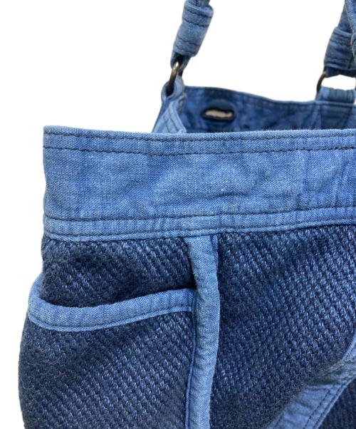 Porter Classic（ポータークラシック）Porter Classic (ポータークラシック) KENDO TOTE BAG　ケンドートートバッグ  ブルーの古着・服飾アイテム