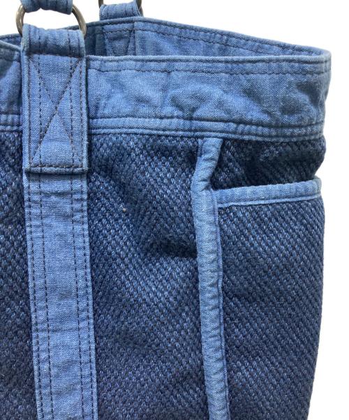 Porter Classic（ポータークラシック）Porter Classic (ポータークラシック) KENDO TOTE BAG　ケンドートートバッグ  ブルーの古着・服飾アイテム