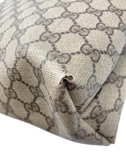 GUCCI（グッチ）GUCCI (グッチ) トートバッグ　GGスプリーム　OLD　 ブラウンの古着・服飾アイテム