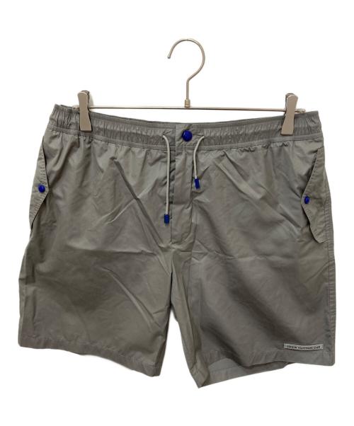 LOUIS VUITTON（ルイ ヴィトン）LOUIS VUITTON (ルイ ヴィトン) ロゴラバーハーフパンツ グレー サイズ:Ｌの古着・服飾アイテム
