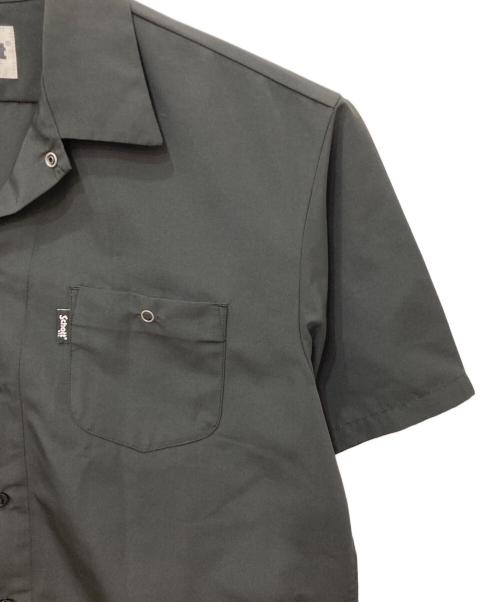 Schott（ショット）Schott (ショット) T/C WORK SHIRT　ワークシャツ ブラック サイズ:XLの古着・服飾アイテム