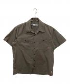 BLUCO WORK GARMENTブルコ ワーク ガーメント）の古着「ワークシャツ」｜ブラウン