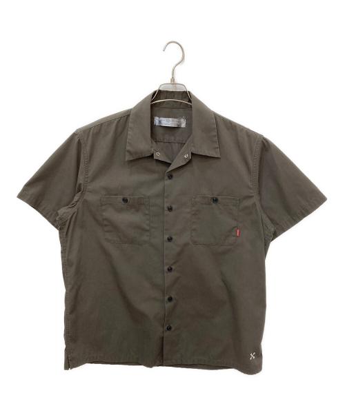 BLUCO WORK GARMENT（ブルコ ワーク ガーメント）BLUCO WORK GARMENT (ブルコ ワーク ガーメント) ワークシャツ ブラウン サイズ:XLの古着・服飾アイテム