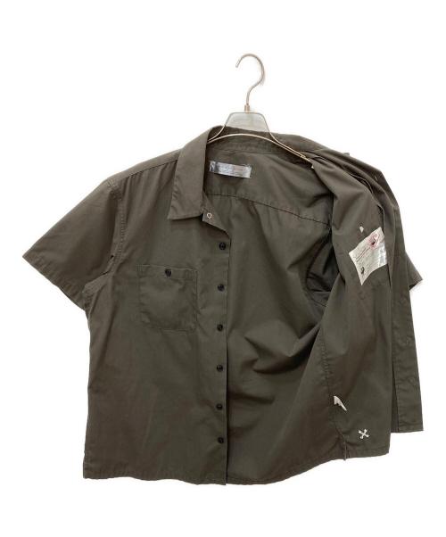BLUCO WORK GARMENT（ブルコ ワーク ガーメント）BLUCO WORK GARMENT (ブルコ ワーク ガーメント) ワークシャツ ブラウン サイズ:XLの古着・服飾アイテム