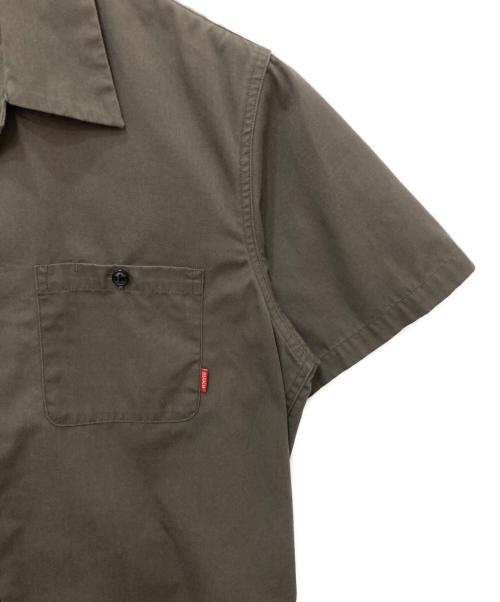 BLUCO WORK GARMENT（ブルコ ワーク ガーメント）BLUCO WORK GARMENT (ブルコ ワーク ガーメント) ワークシャツ ブラウン サイズ:XLの古着・服飾アイテム