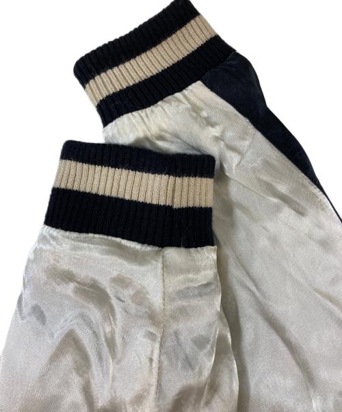 VANSON（バンソン）VANSON (バンソン) スカルリバーシブルスカジャン ブラック サイズ:XXLの古着・服飾アイテム