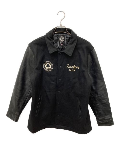 ACE CAFE LONDON（エースカフェロンドン）ace cafe london (エースカフェロンドン) スタジャン ブラック サイズ:XLの古着・服飾アイテム