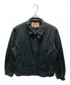 SUGAR CANEシュガーケーン）の古着「COTTON SPORTS JACKET」｜ブラック