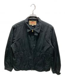 SUGAR CANE（シュガーケーン）の古着「COTTON SPORTS JACKET」｜ブラック