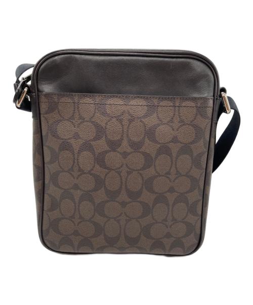 COACH（コーチ）COACH (コーチ) シグネチャーショルダーバック ブラウンの古着・服飾アイテム
