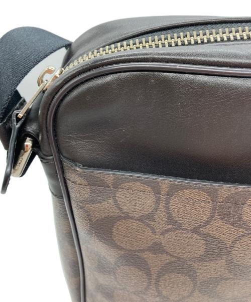 COACH（コーチ）COACH (コーチ) シグネチャーショルダーバック ブラウンの古着・服飾アイテム