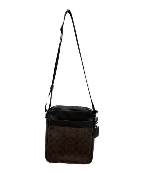 COACH（コーチ）COACH (コーチ) シグネチャーショルダーバック ブラウンの古着・服飾アイテム