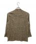 ISSEY MIYAKE MEN (イッセイミヤケメン) バンドカラー加工シャツ ブラウン サイズ:2：20000円