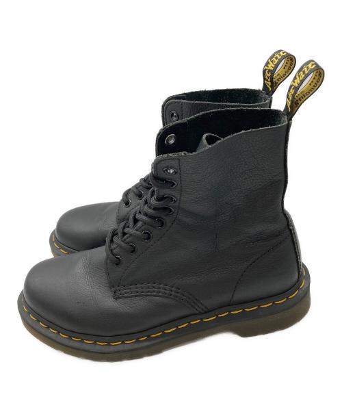 Dr.Martens（ドクターマーチン）Dr.Martens (ドクターマーチン) PASCAL VIRGINIA 8ホールブーツ ブラック サイズ:5の古着・服飾アイテム