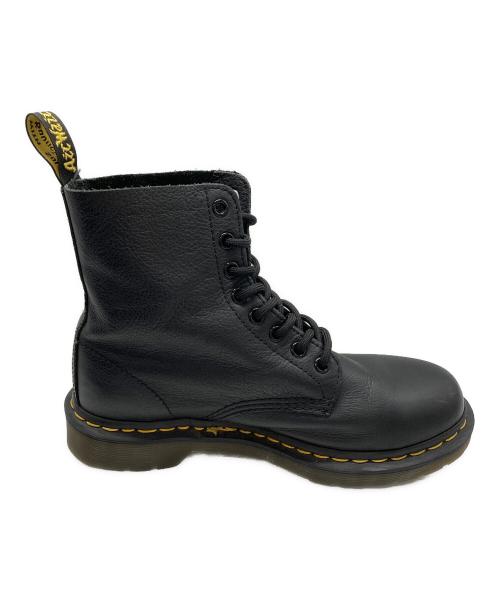 Dr.Martens（ドクターマーチン）Dr.Martens (ドクターマーチン) PASCAL VIRGINIA 8ホールブーツ ブラック サイズ:5の古着・服飾アイテム