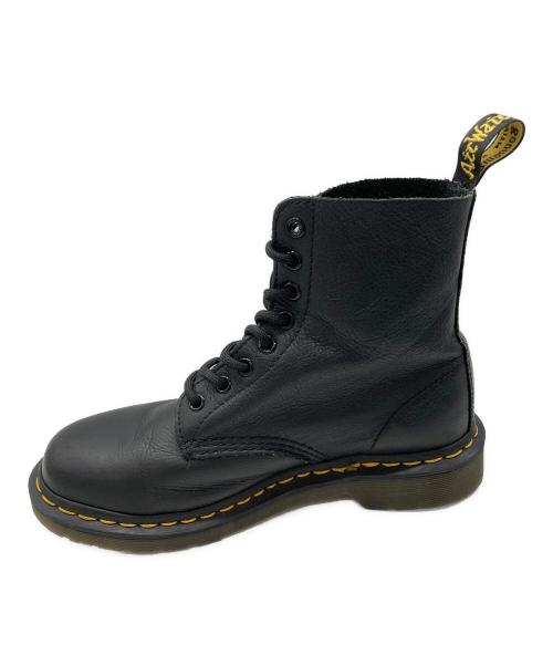 Dr.Martens（ドクターマーチン）Dr.Martens (ドクターマーチン) PASCAL VIRGINIA 8ホールブーツ ブラック サイズ:5の古着・服飾アイテム