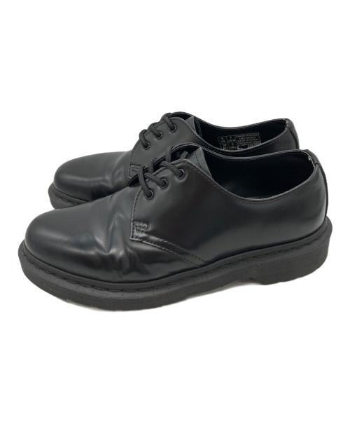 Dr.Martens（ドクターマーチン）Dr.Martens (ドクターマーチン) 3ホールシューズ ブラック サイズ:6の古着・服飾アイテム