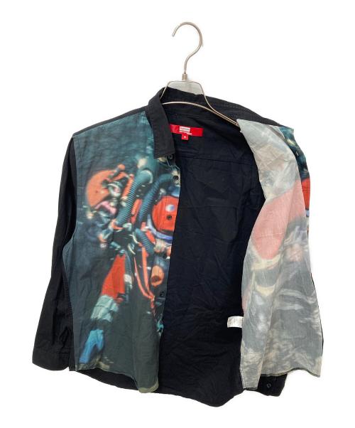 SUPREME（シュプリーム）SUPREME (シュプリーム) JUNYA WATANABE MAN (ジュンヤワタナベマン) Nature Shirt ブラック サイズ:Ｍの古着・服飾アイテム