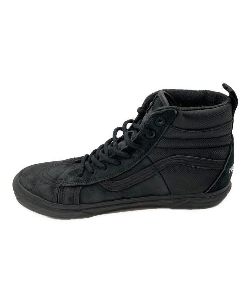 VANS（ヴァンズ）VANS (ヴァンズ) THE NORTH FACE (ザ ノース フェイス) ハイカットスニーカー ブラック サイズ:28.5の古着・服飾アイテム