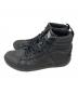 VANS (ヴァンズ) THE NORTH FACE (ザ ノース フェイス) ハイカットスニーカー ブラック サイズ:28.5：7000円