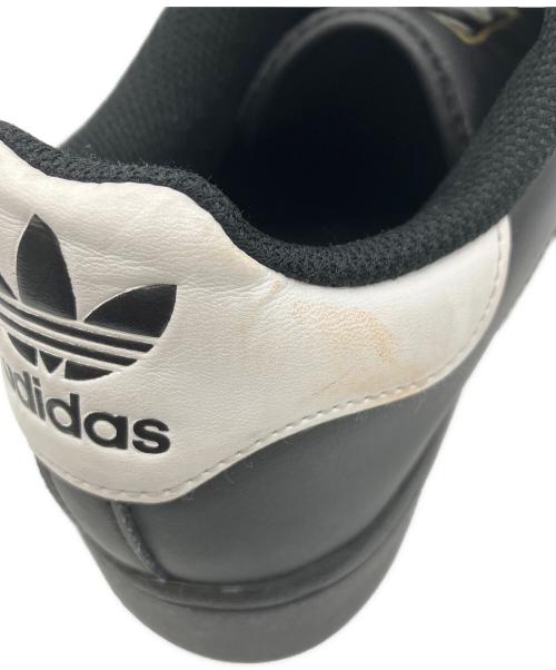 adidas（アディダス）adidas (アディダス) SUPERSTAR XLG スーパースターXLG ブラック サイズ:US10の古着・服飾アイテム