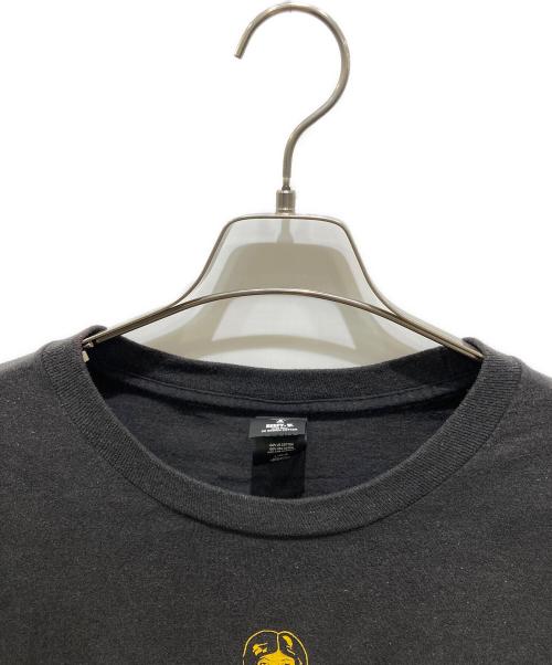 Hanes（ヘインズ）Hanes (ヘインズ) HARLEY-DAVIDSON (ハーレーダビッドソン) プリント半袖Tシャツ ブラック サイズ:Ｌの古着・服飾アイテム