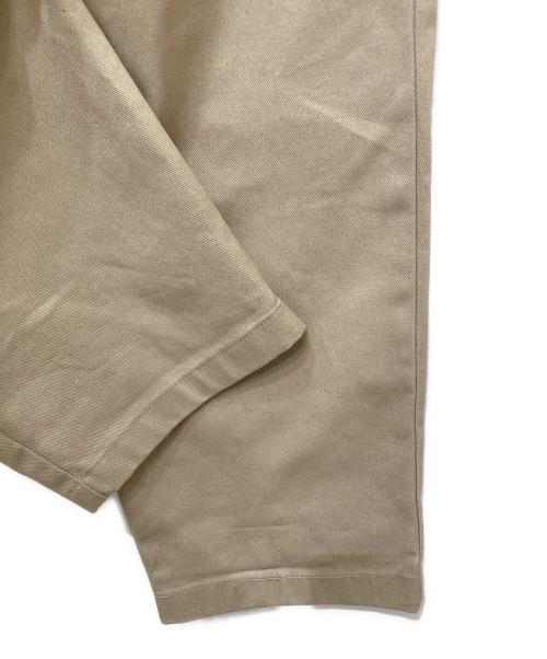 Schott（ショット）Schott (ショット) 2タックワークパンツ ベージュ サイズ:Lの古着・服飾アイテム