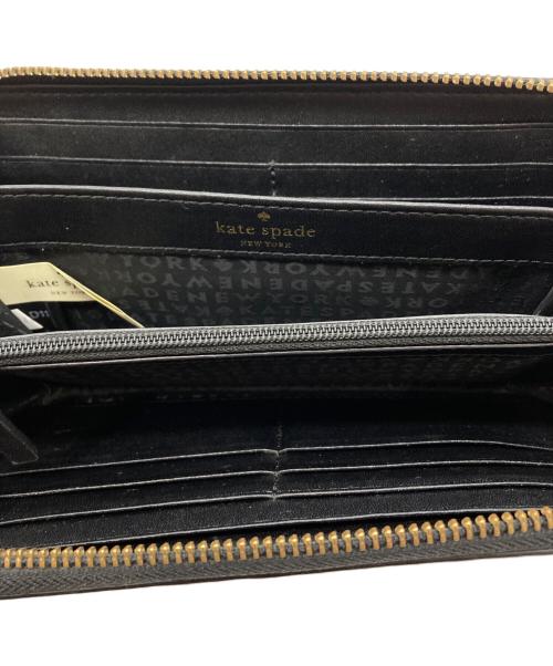 Kate Spade（ケイトスペード）Kate Spade (ケイトスペード) 長財布 ブラックの古着・服飾アイテム