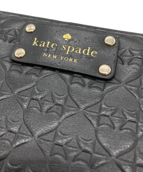 Kate Spade（ケイトスペード）Kate Spade (ケイトスペード) 長財布 ブラックの古着・服飾アイテム