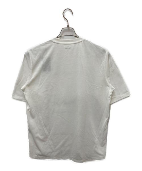 NANGA（ナンガ）NANGA (ナンガ) プリントTシャツ ホワイト サイズ:Lの古着・服飾アイテム