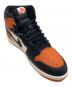 中古・古着 NIKE (ナイキ) Air Jordan 1 Retro High OG ブラック×オレンジ サイズ:28.5：18000円