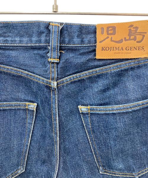 KOJIMA GENES（コジマジーンズ）KOJIMA GENES (コジマジーンズ) ボタンフライストレートデニムパンツ インディゴ サイズ:W30の古着・服飾アイテム